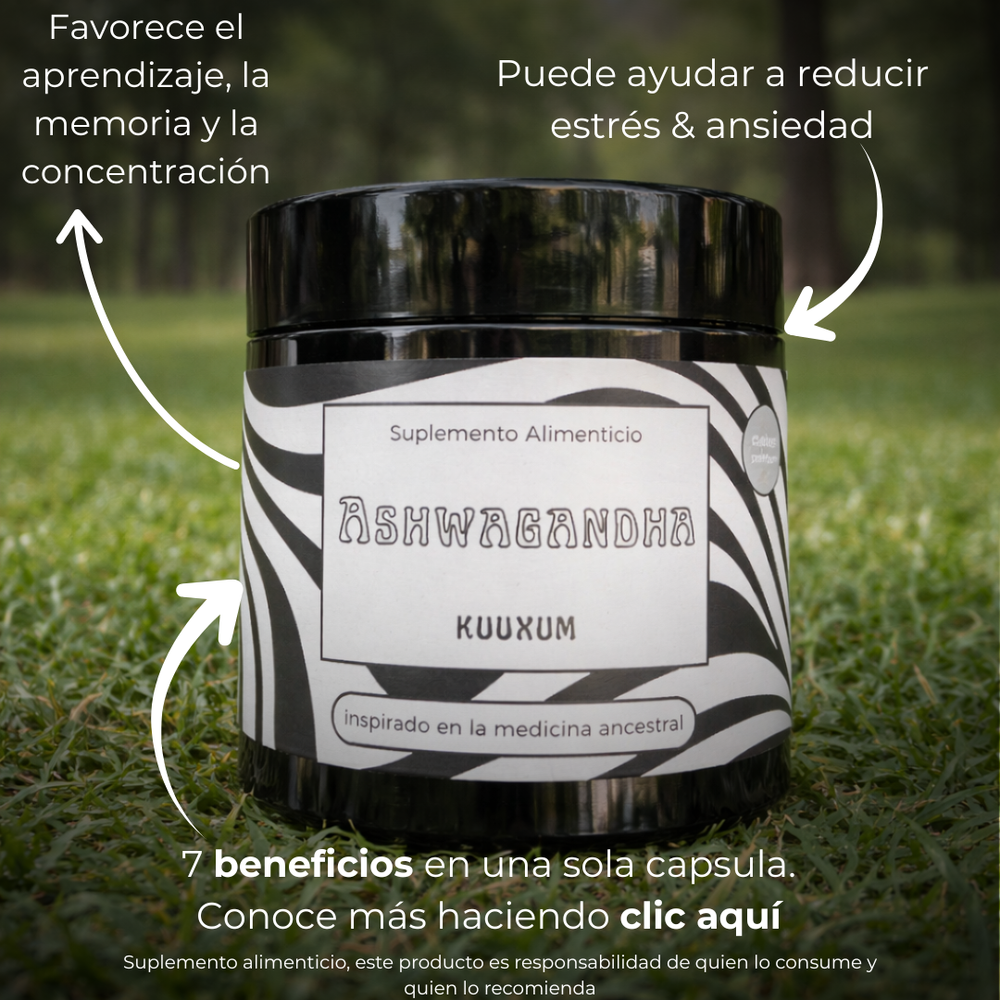 Recupera tu equilibrio diario con Ashwagandha Extracto 2.5%