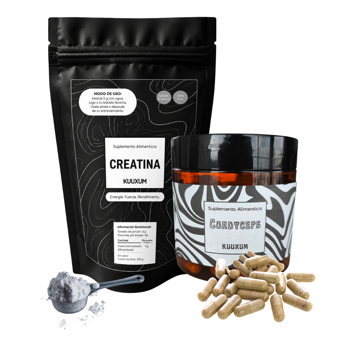 Creatina 150g + Cordyceps 60 caps